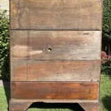 Semainier with support height in Mahogany