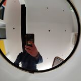 Miroir œil de sorcière années 70