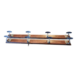 Wall-mounted coat rack 4 hooks