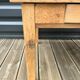 Wooden coffee table