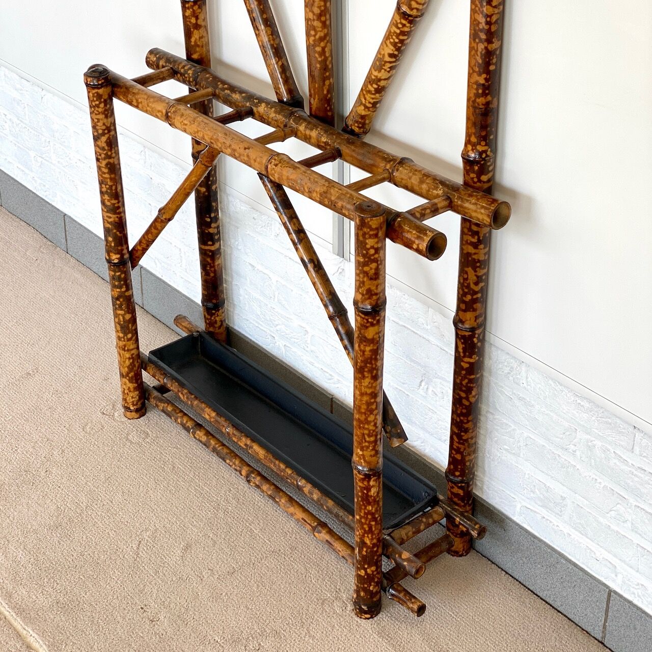 Bamboo coat rack
