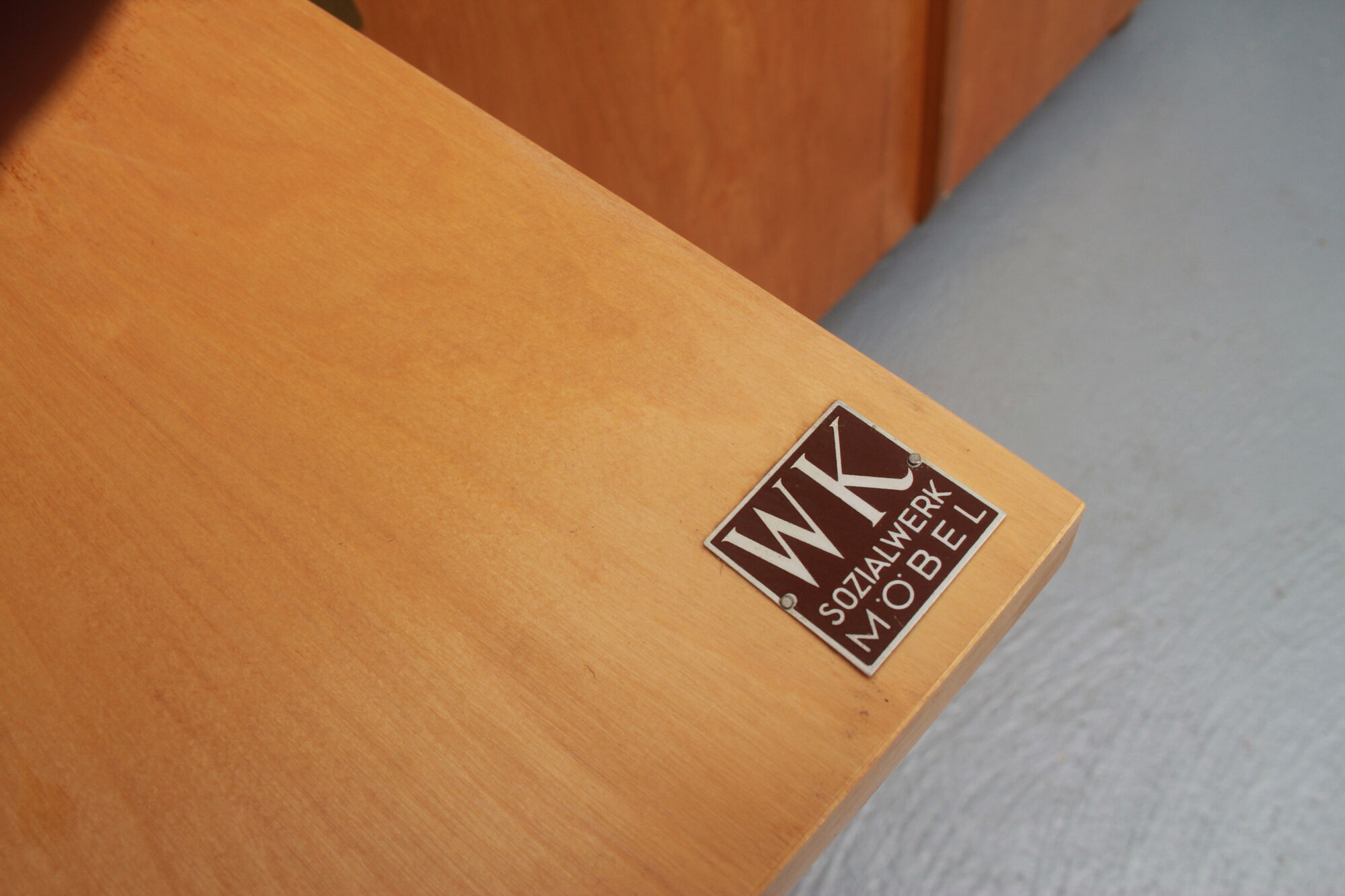 1950s Cherry Wood Secretary, Sideboard by WK