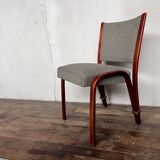 Bow-wood chair by Hugues Steiner