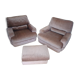 Burov armchair and foot rest