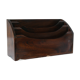 Vintage mail holder in cherry wood