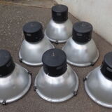 Set of 6 factory lights