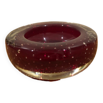 Italian bubble glass pocket tray