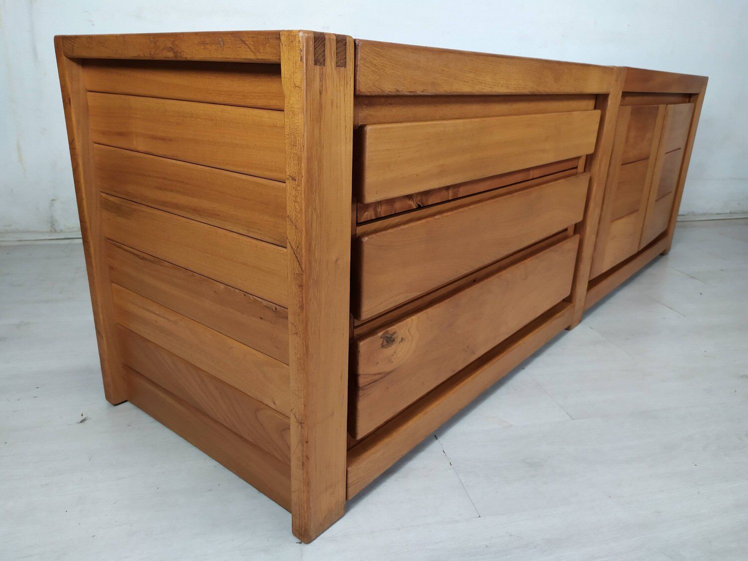 Vintage enfilade in elm by Maison Regain