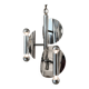 1970s Space Age chrome chandelier – 3 lights