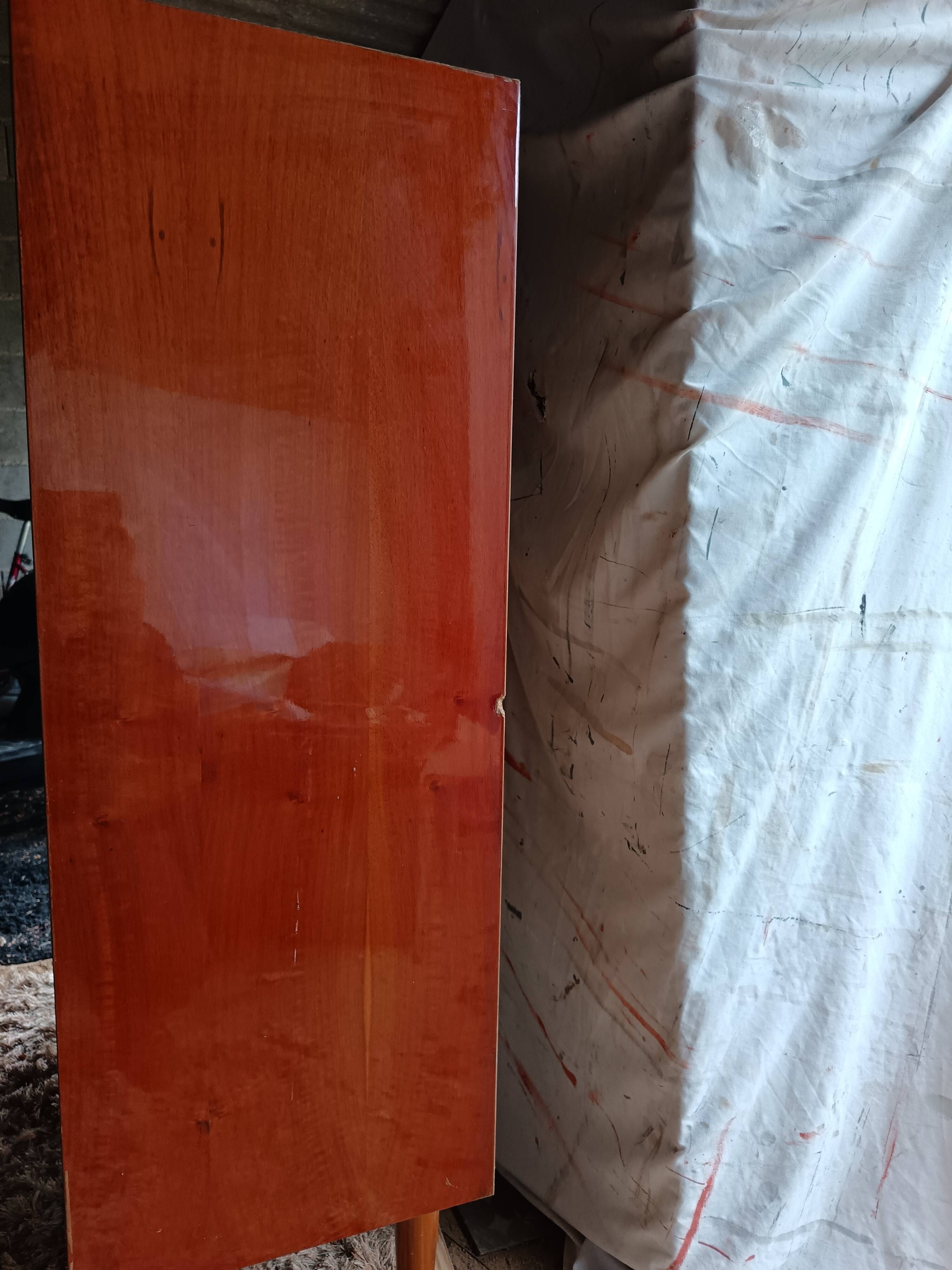 Vintage walnut buffet bar