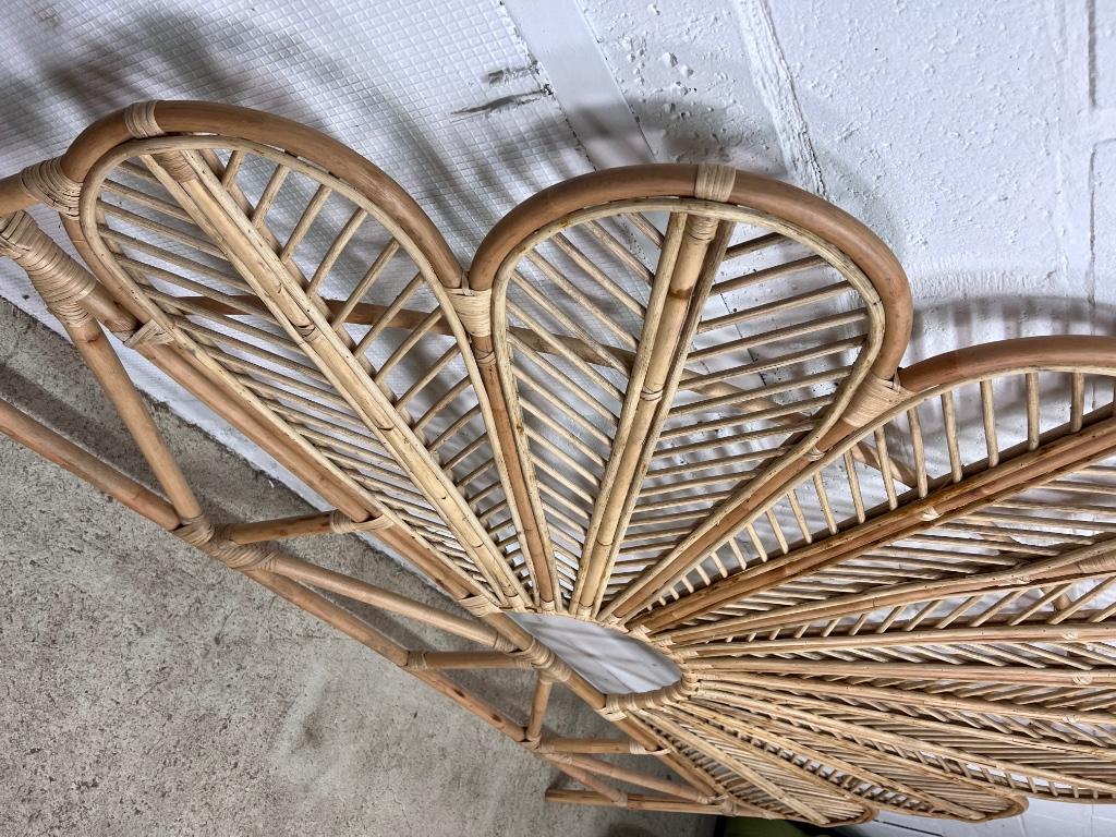 Handmade wicker headboard