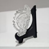 Starry Pattern Crystal Bowl, American, American Brilliant Cut Glass, 1920s.