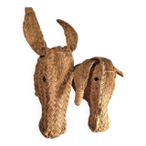 Wall decoration 2 seagrass animals