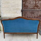 Louis XV blue bench 1900