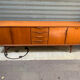 Mahogany veneer sideboard from the 60s