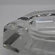 Val St Lambert octagonal crystal ashtray