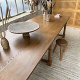 XXL solid oak table 3m2