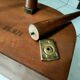 Chevet tripode en chêne vintage