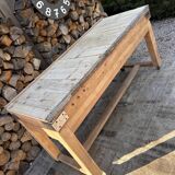Old butcher block/workbench