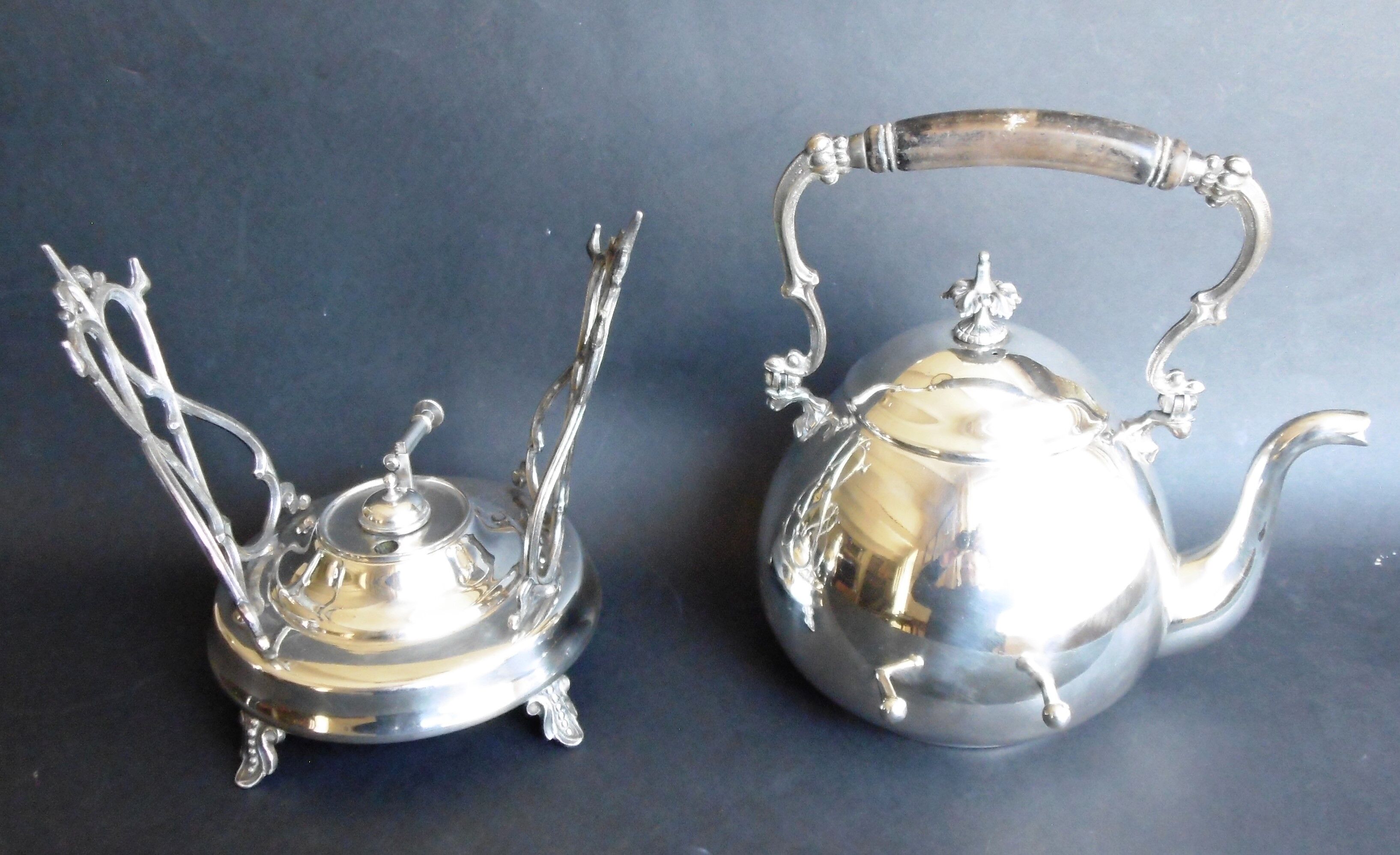 Old samovar silver metal wmfm germany