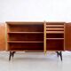 Buffet scandinave en hêtre et teck de Tabergs Mobler