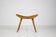 Mid-century wooden footstool/ ULUV, Czechoslovakia