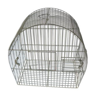 Cage en métal des années 60