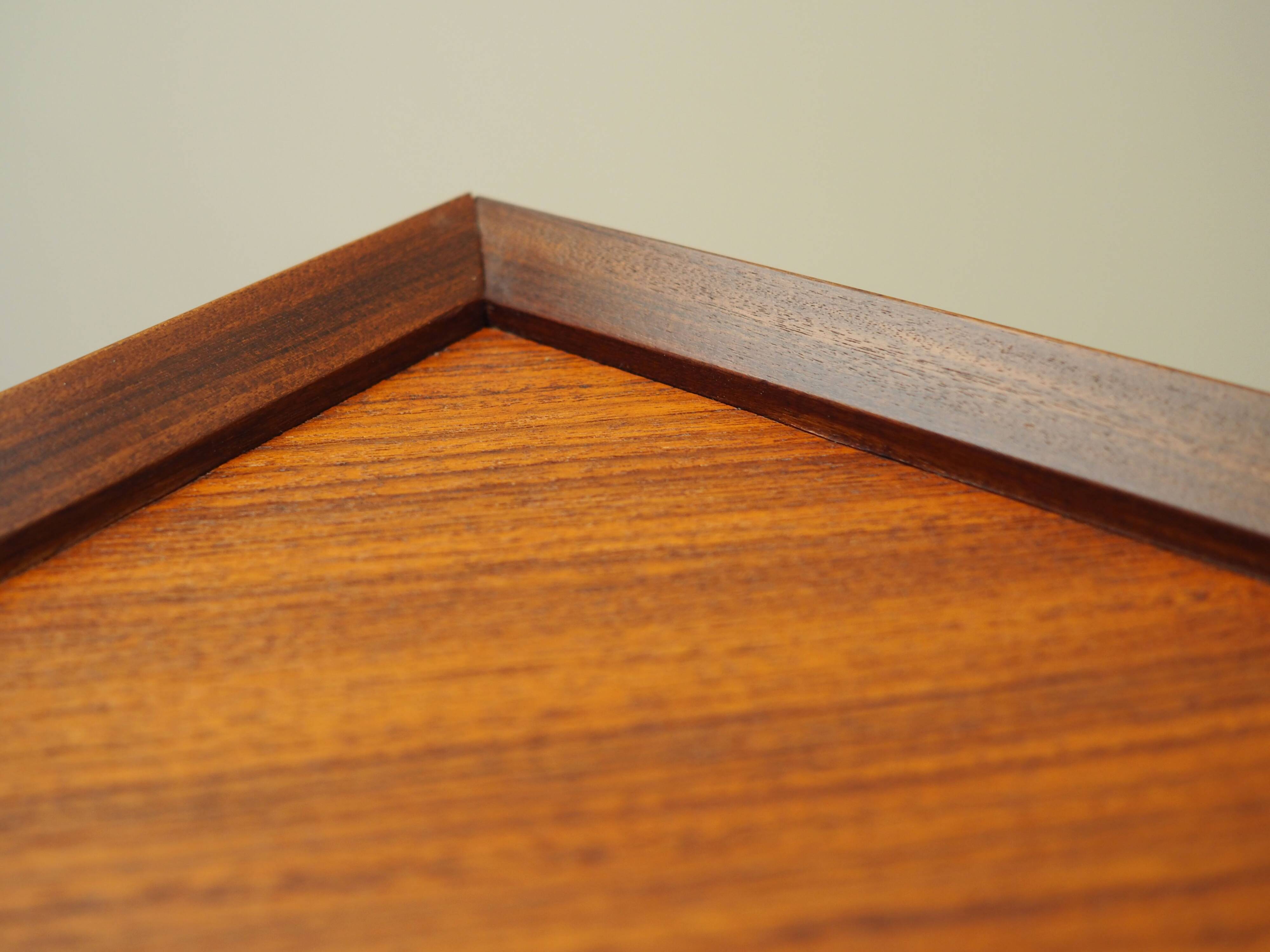 Teak corner cabinet, Danish design, 1970s, production: Denmark