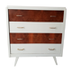 Vintage rosewood chest of drawers with 4 drawers from the 1960