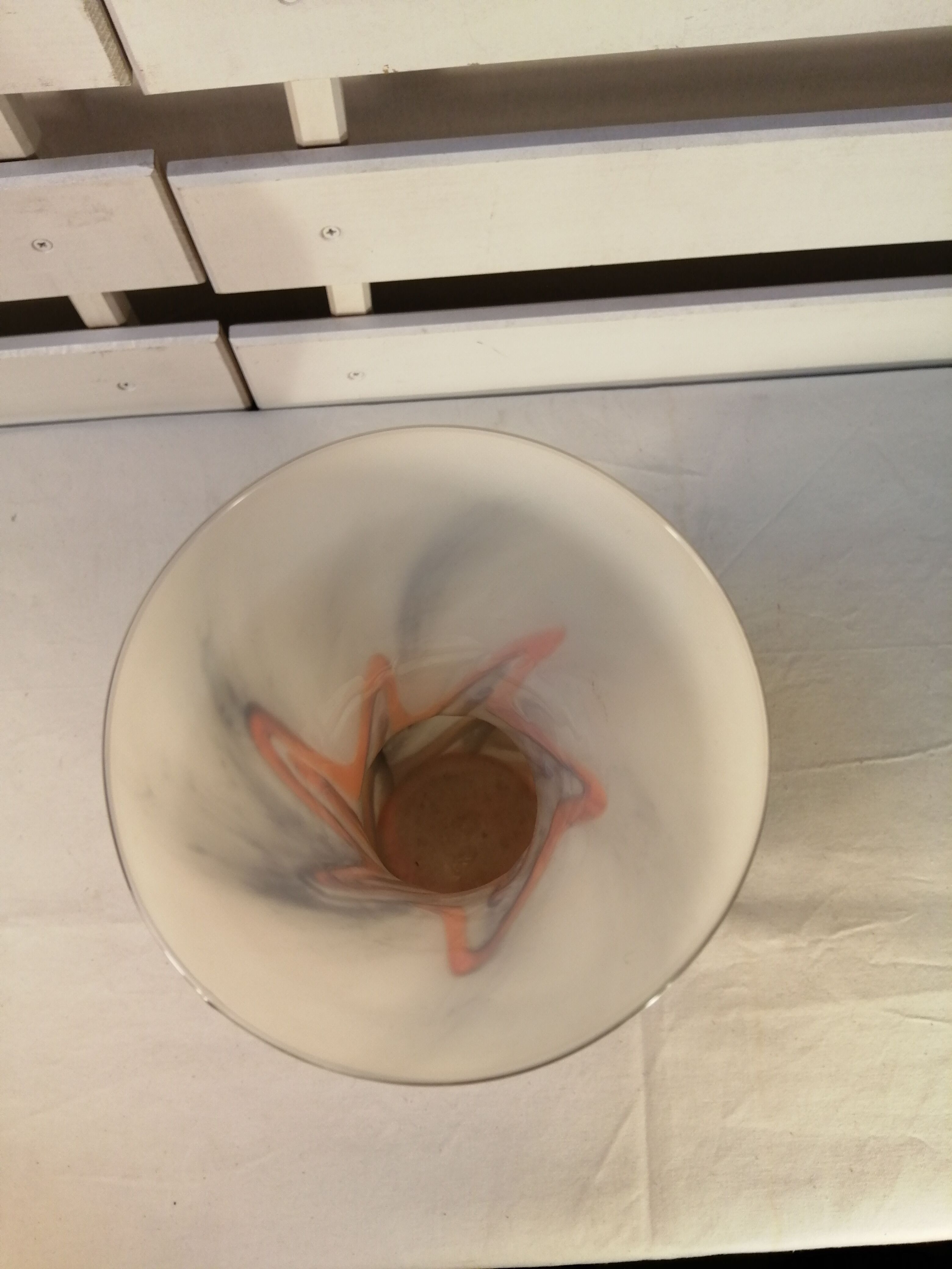 Opaline vase from Florence -Carlo Moretti - Italy - Vintage
