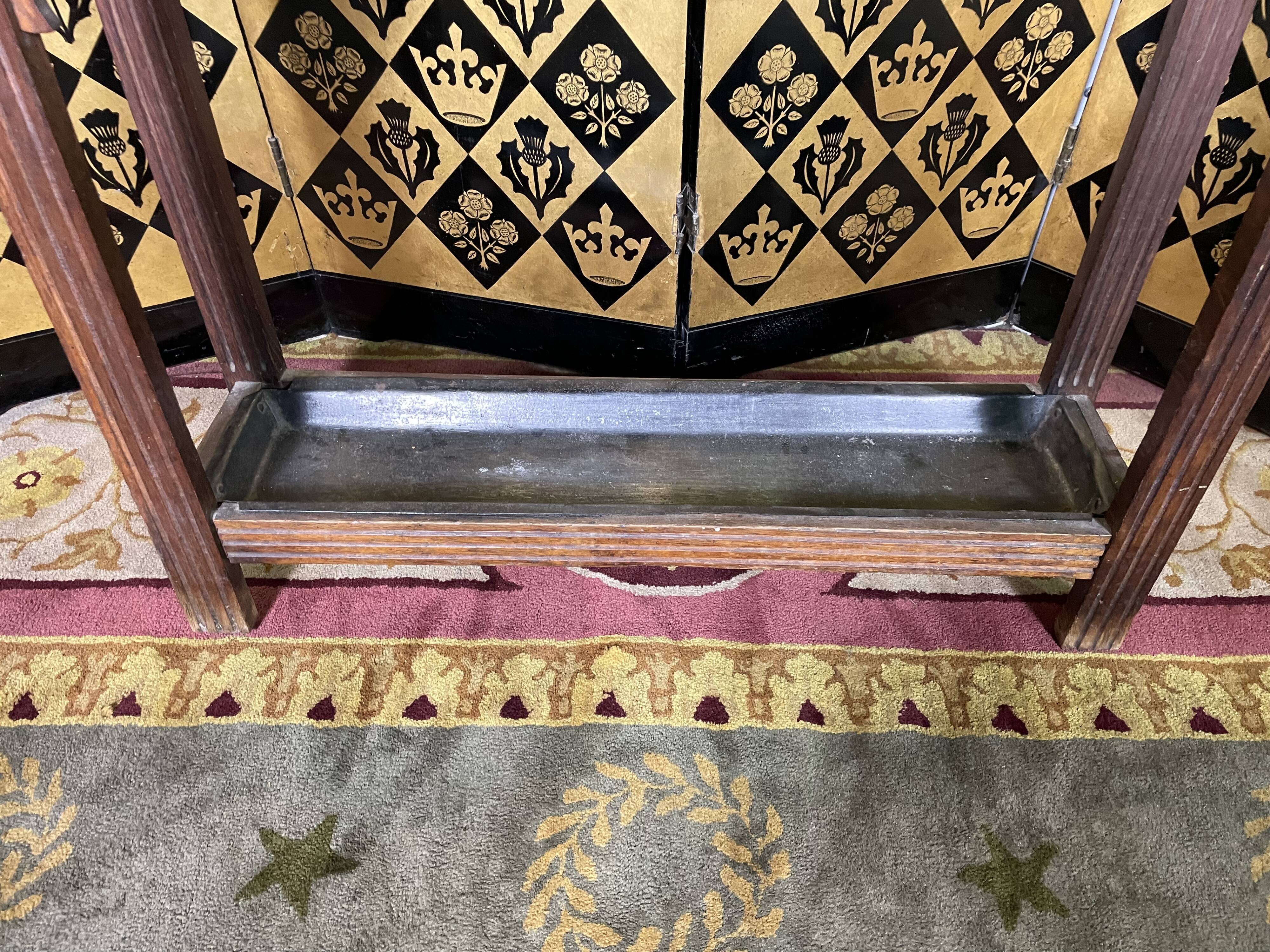 Vestiaire, porte-manteau chêne 1950