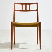 Teak Dining Set by Niels O. Møller for J.L. Møbelfabrik, set of 7, 1960s (MK10285)