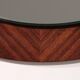 Miroir vintage en placage de palissandre danois 1960 Danemark