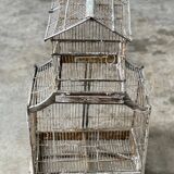 Old aviary/wooden garden bird cage 1930'