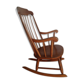 Rocking chair,  Stol stamped