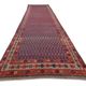 Vintage Turkish hallway rug 112x405 cm