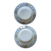 Deux assiettes creuses Badonviller Chaville