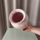 Vintage Pink Iridescent Ceramic Vase | Pearlescent Lustre Glaze | Postmoder