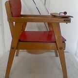 chair pierced child, vintage.