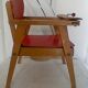 Chaise percée enfant vintage