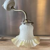 Applique laiton et opaline