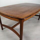 Scandinavian teak coffee table