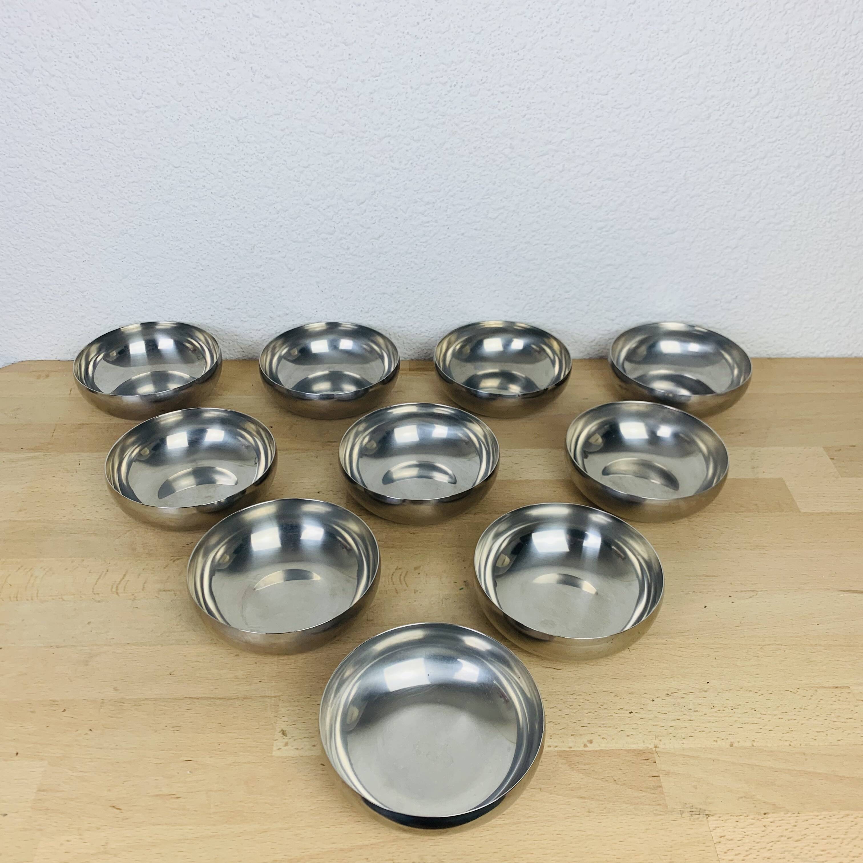 8 AMC designer stainless steel cups