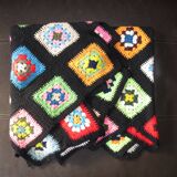 70's crochet blanket