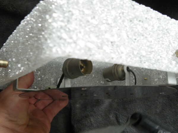 Plafonnier imitation glace