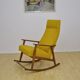 Yellow rocking chair, 1960s