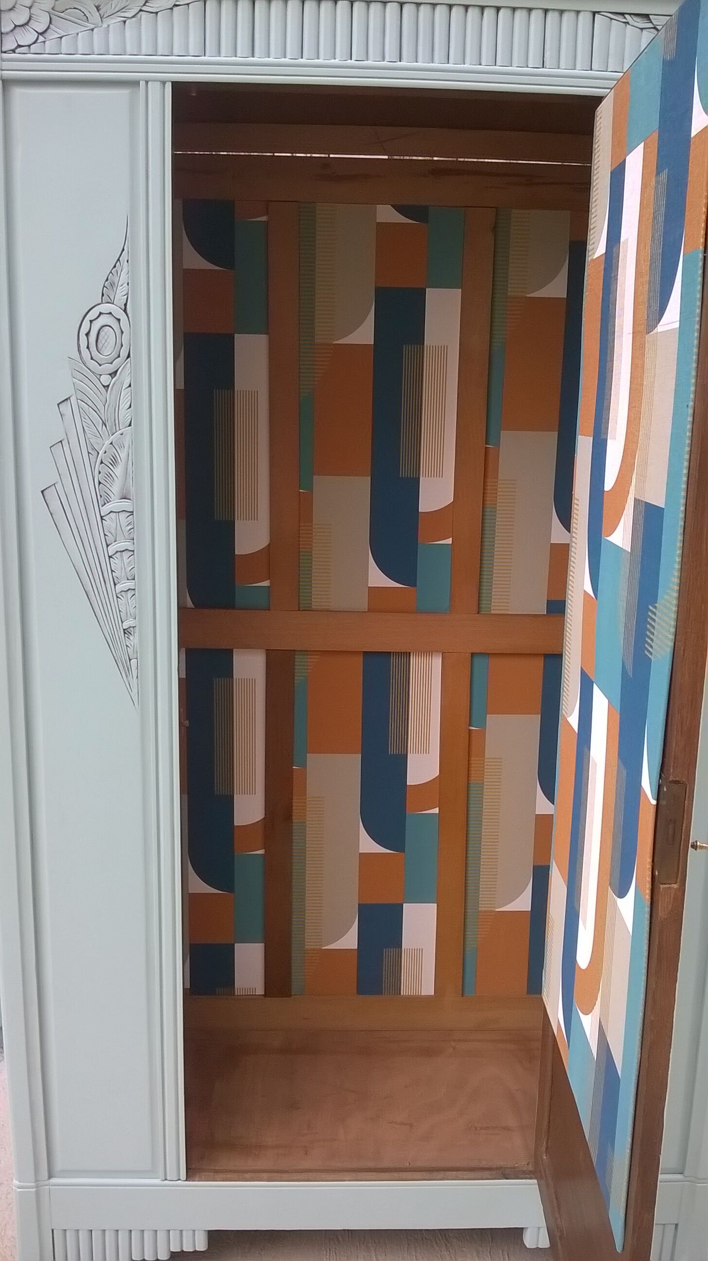 Parisian wardrobe art deco era