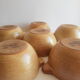 Set of 6 ear bowls in gres cnp gres village France vintage old