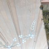 Louis XV solid wood mirrored coffee table