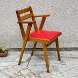 1950 Desk Chair with Compass Legs